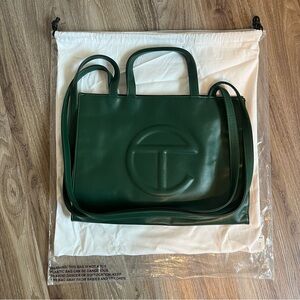 Telfar Medium Shopping Bag Dark Olive